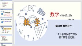 11-1 平方根与立方根（第2课时）（教学课件）（27页）八年级数学上册（华东师大版）