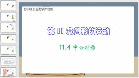 11-4 中心对称（课件）七年级上册数学沪教版（35页）