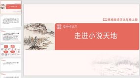 17-2[教学课件]综合性学习走进小说天地（18页）九年级语文上册（统编版）