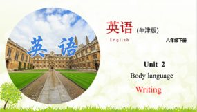 Writing【课件】（18张）2023-2024学年八年级英语下册同步精品课堂（牛津深圳版）