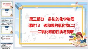 2024年广东省中考化学一轮知识点梳理复习课时13：碳和碳的氧化物(二)——二氧化碳的性质与制取（47页）