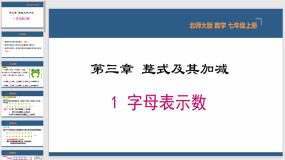 3-1 字母表示数（30页）七年级数学上册课件（北师大版）