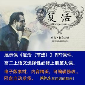 《复活（节选）》PPT课件展示课高二语文上学期选择性必修上第9课