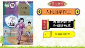 5-1根本政治制度（14张）八年级道德与法治下册教学课件