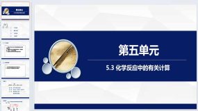 5.3 化学反应中的有关计算课件 2023-2024学年八年级化学鲁教版（五四学制）全一册（18页）