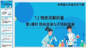 7-2 物质溶解的量-2023-2024学年九年级化学科粤版下册（55页）