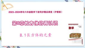 8-1长方体的元素（教学课件）（24张）六年级数学下册（沪教版）