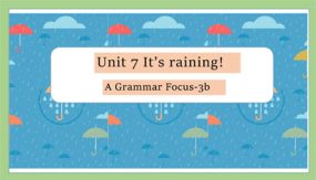 U7 Section A Grmmar focus 3b 课件（19张）七年级下学期英语课件（人教新目标）