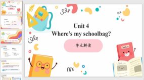 Unit 4（单元解读课件）（20页）七年级英语上册（人教版）