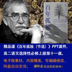 《百年孤独》PPT课件精品课高二语文上学期选择性必修上册第11课