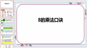 《8的乘法口诀》（课件）苏教版二年级数学上册（18页）