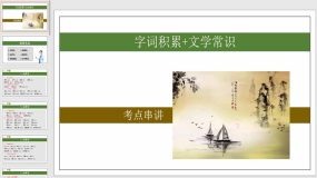 专题01 字词积累、文学常识【课件】（30页）八年级语文上学期期中考点大串讲（统编版）