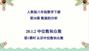 中位数和众数 （第1课时 认识中位数和众数）（40张）八年级数学下册同步精品高效讲练课件（人教版）