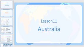 五年级上册英语课件-Unit 2 Lesson 11 Australia（31页）（冀教版三起）