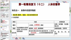 人体的营养【课件】（29页）备战2024年中考生物一轮复习全考点通关