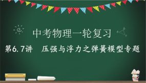 压强与浮力之弹簧模型专题（24张）2024年中考物理一轮命题点详解复习课件