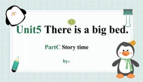 小学英语五年级上册Unit 5 There is a big bed Part C story time（课件）（12张）人教PEP版