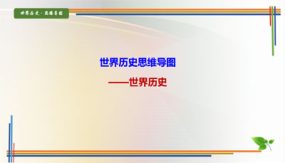 总结：世界历史思维导图 （18张）2023-2024学年九年级历史下册探究课堂教学精品课件（部编版）