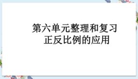 整理和复习——正反比例的应用(课件)（11张）六年级下册数学人教版