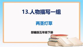 第13课 《人物描写一组 两茎灯草》（课件）（31张）五年级语文下册同步课件 （部编版）