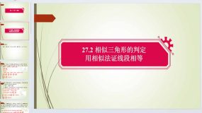 第27.2相似三角形 板块复习8 课件 2023-2024学年人教版数学九年级下册（21页）