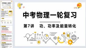 第7讲 功、功率及能量转化-2024年中考物理一轮命题点详解复习课件（19页）