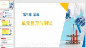 第三章 溶液单元复习与测试（36页）九年级化学上册（鲁教版）