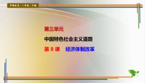 第8课 经济体制改革（23张）八年级历史下册探究课堂教学精品课件（部编版）