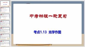 考点1-13 光学作图（课件）（60页）中考物理一轮复习（全国通用）