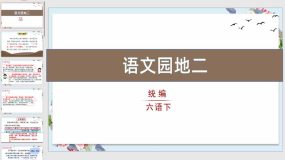 语文园地二（课件）（26页）统编版语文六年级下册