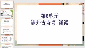 课外古诗词诵读（38页）2023-2024学年九年级语文下册同步精品课件（统编版）