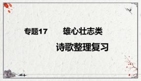 雄心壮志类诗歌复习课件（35张）九年级下-2024年中考语文二轮复习讲练测