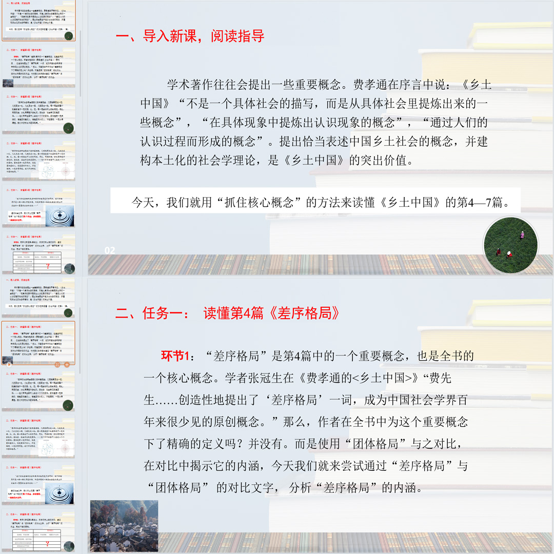 《乡土中国》第4课时精品课课件ppt高一上语文必修上册整本书阅读