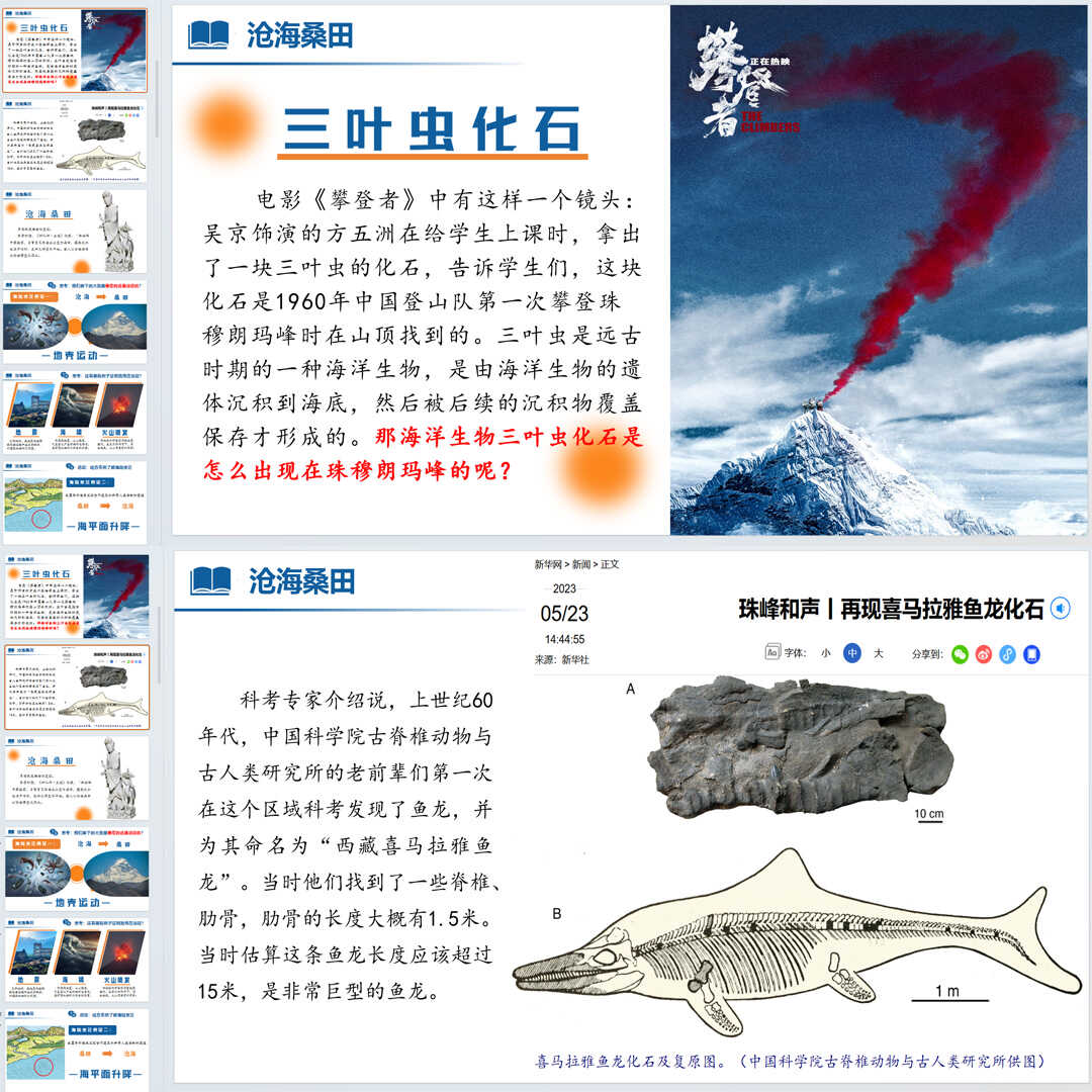 《海陆的变迁》PPT课件7套初中七年级上册地理第三章第三节课件