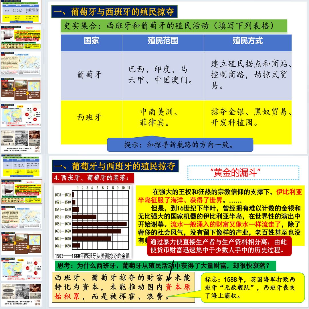 《早期殖民掠夺》PPT课件公开课初中九年级上册历史第16课课件