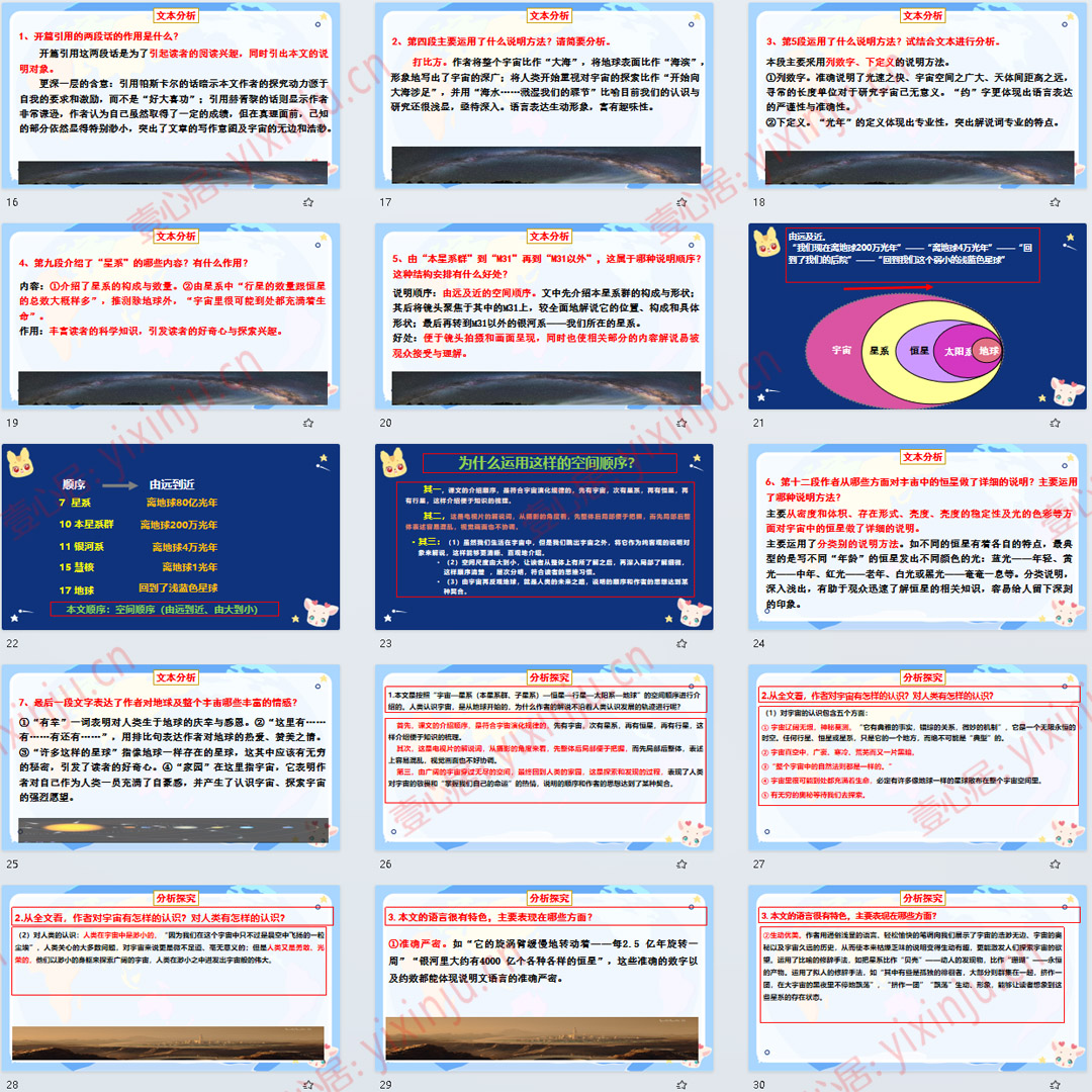 《宇宙的边疆》PPT课件8套高中语文选择性必修下册第13课课堂教学