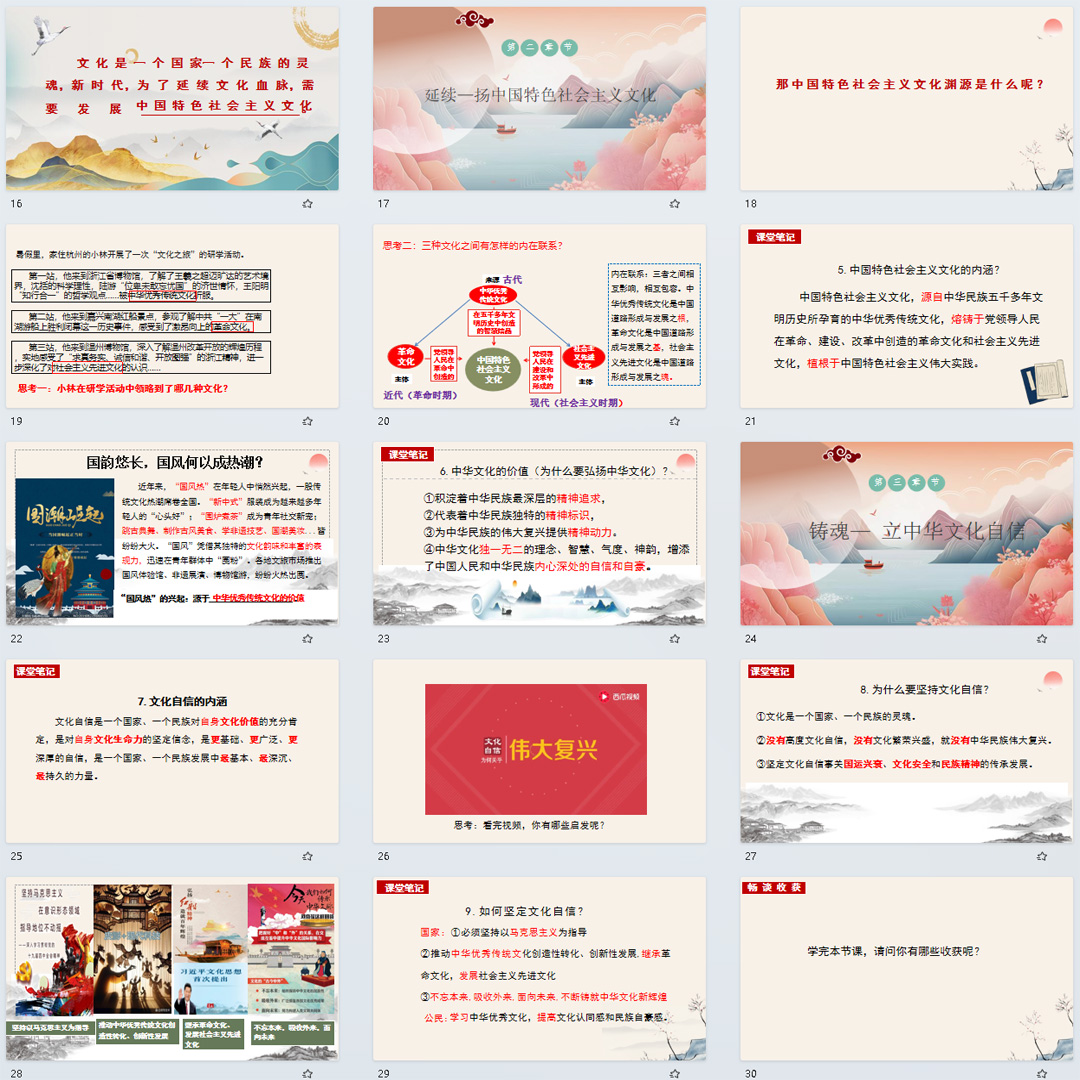 《延续文化血脉》PPT课件优质课初中九年级上册道法第五课第1节
