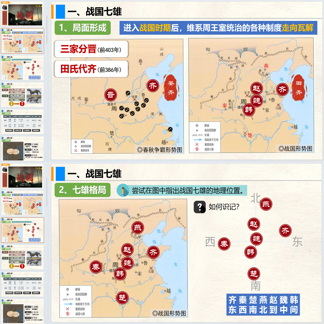 《战国时期的社会变化》PPT课件4套初中七年级上册历史第七课课件