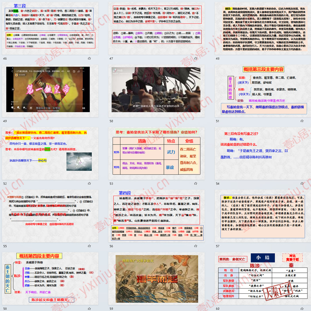 《过秦论》PPT课件精品课高二语文选择性必修中册第11课课堂教学