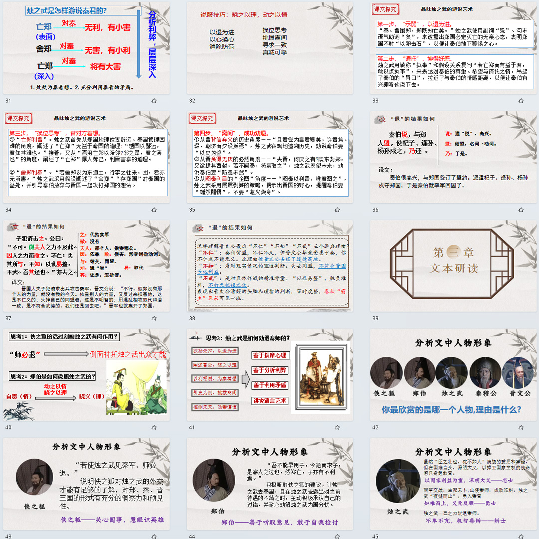 《烛之武退秦师》PPT课件公开课高一语文必修下册第2课教学课件