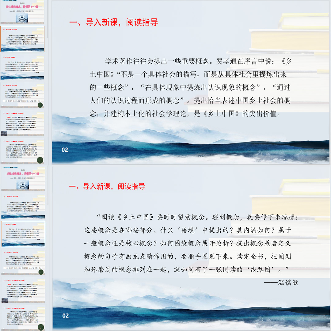 《乡土中国》第4课时精品课课件ppt高一上语文必修上册整本书阅读