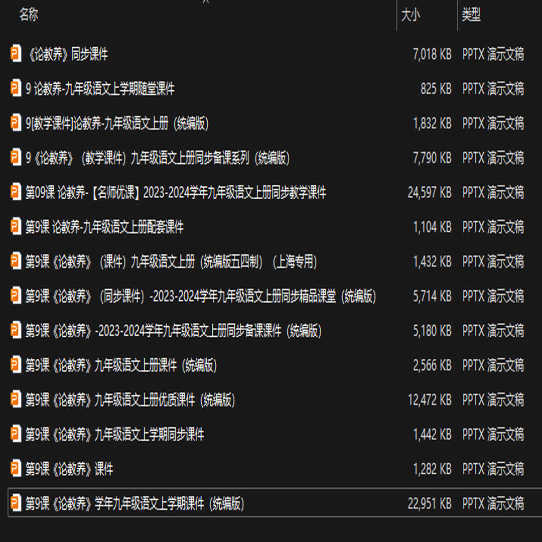 《论教养》PPT课件14套九年级语文上册第九课PPT课件