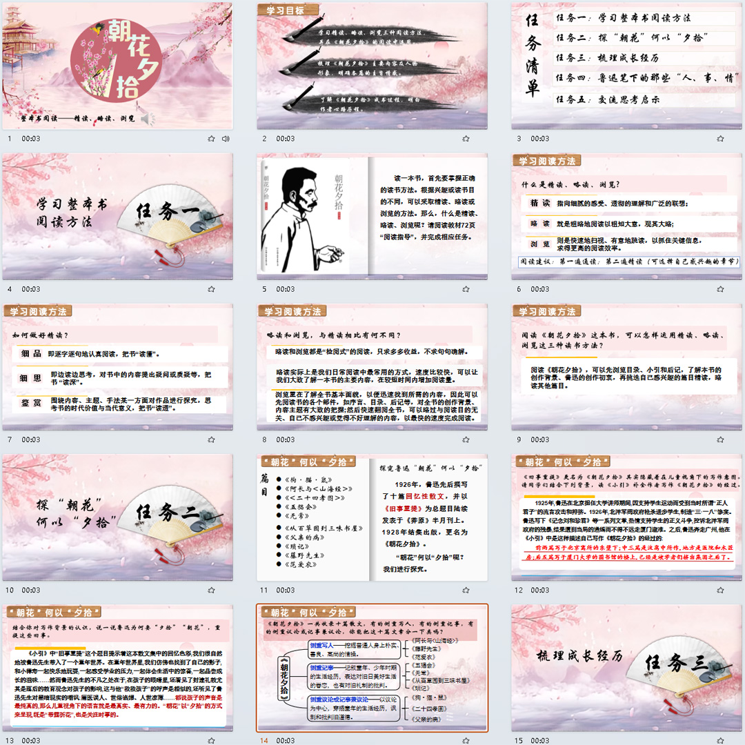 《朝花夕拾》PPT课件优质课七上语文第三单元整本书阅读精品课堂