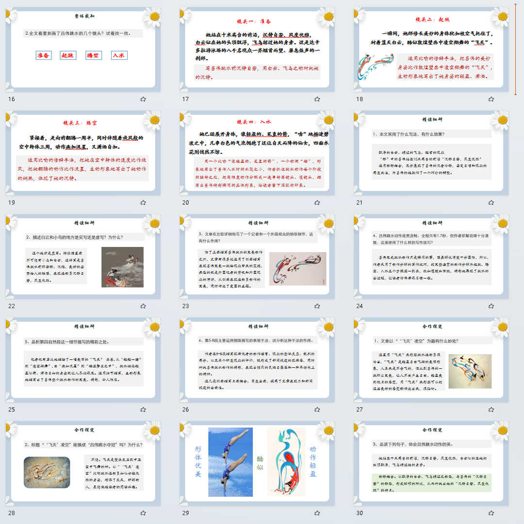 《“飞天”凌空》PPT课件19套初中八年级语文上册第三课课件